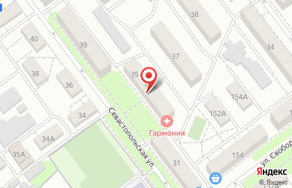 Спа-салон Мир массажа на Севастопольской улице на карте