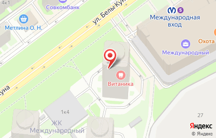 Московский кредитный банк в Санкт-Петербурге на карте