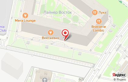 Супермаркет Пятёрочка в Москве на карте