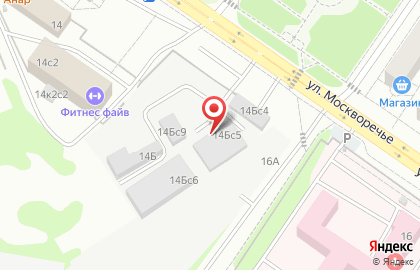 Официальный партнер Ситимобил Дом такси в Москворечье-Сабурово на карте
