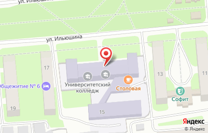 ВоГУ Университетский колледж на карте