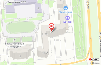Медицинский центр Новые Медицинские Технологии на Московском проспекте, 117б на карте