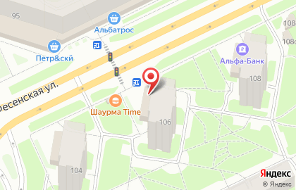 Торговая фирма Фарватер на Воскресенской улице на карте