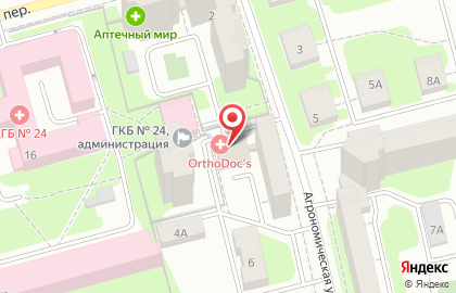 Медицинский центр «OrthoDoc’s» (Ортодокс) - ООО «РЦФА"» на карте