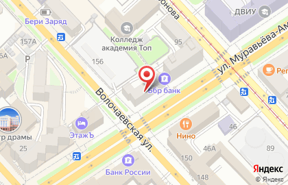 Сеть салонов связи Мегафон в Центральном районе на карте