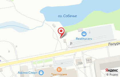 Автостоянка в Новосибирске на карте