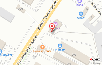 Магазин Акватехник на Тургеневском шоссе на карте