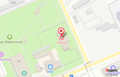 Медицинская компания Инвитро в Дедовске на карте