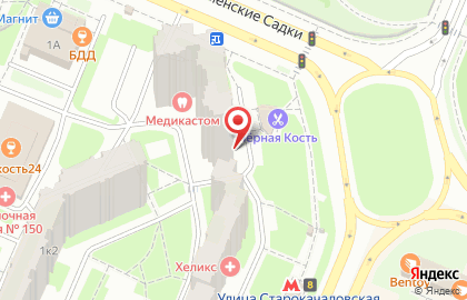 Сервисный центр Ritmix на Бульваре Дмитрия Донского на карте