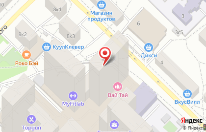 Автошкола АвтоВправо на бульваре Рокоссовского на карте
