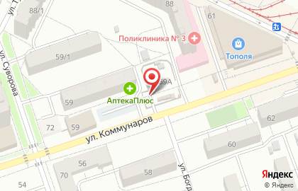 Магазин пиротехники и праздничных товаров Русские Фейерверки в Орджоникидзевском районе на карте