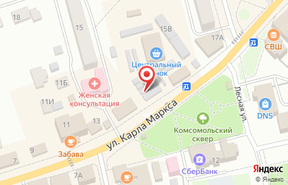 Микрокредитная компания Микроденьги на улице Карла Маркса на карте