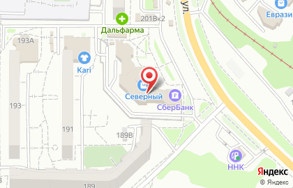 ОАО Банкомат, Восточный экспресс банк на улице Ленинградской на карте
