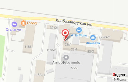 Торговая компания Rus-ems-ural на Хлебозаводской улице на карте