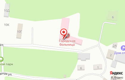 Ладушкинская городская больница на карте