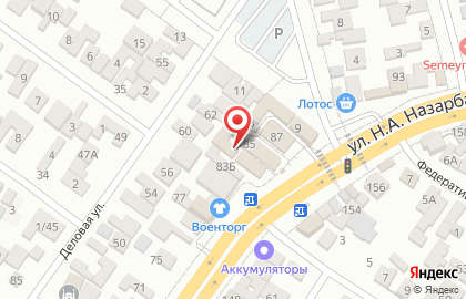 Кафе в Грозном на карте