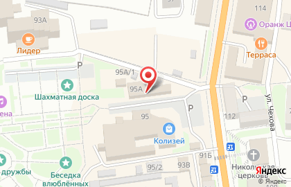 Торговый центр Алекс на Советской улице на карте