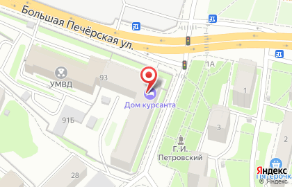 Банкомат Волго-Вятский банк Сбербанка России на Большой Печерской улице, 93 на карте