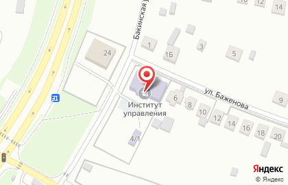 Калининградский институт управления на карте