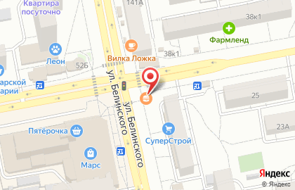 Шаурма По-Царски в Октябрьском районе на карте