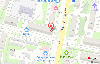 Агентство недвижимости XXI век в Иваново на карте