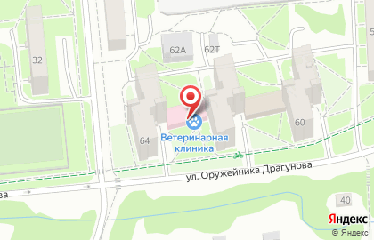 Ветеринарная клиника в Ижевске на карте