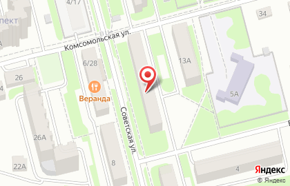 Клиника Айболит на Советской улице на карте