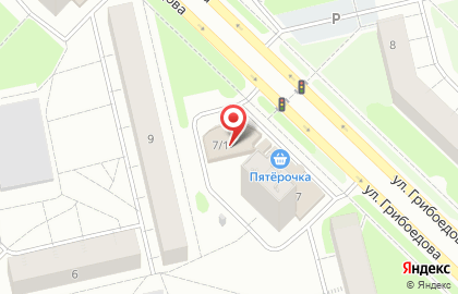Магазин Красное & Белое в Сургуте на карте