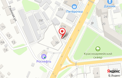 Служба доставки готовых блюд Prosushi на карте