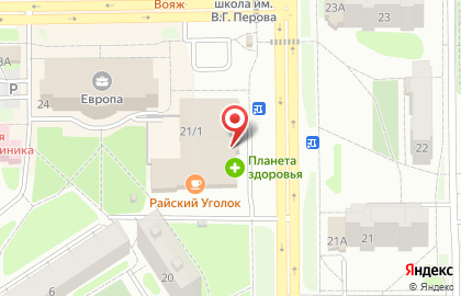 Банкомат ВУЗ-банк в Тобольске на карте