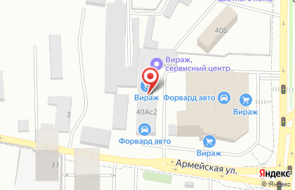 Автосервис Авто+Гарант на Краснодарской улице на карте