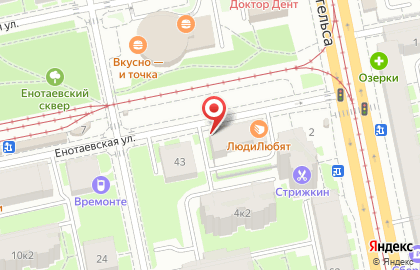 Салон оптики Глаz Алмаz на Енотаевской улице на карте