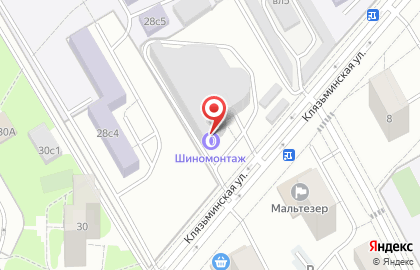 Автосервис Дмитровский на карте