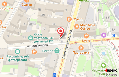 Туристическое агентство Спутник в Нижегородском районе на карте