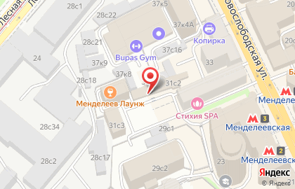 Микрофинансовая компания АзияКредит на Новослободской улице на карте