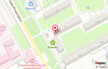 Служба выездной технической помощи на дороге Техпомощь 59 на улице Братьев Игнатовых на карте