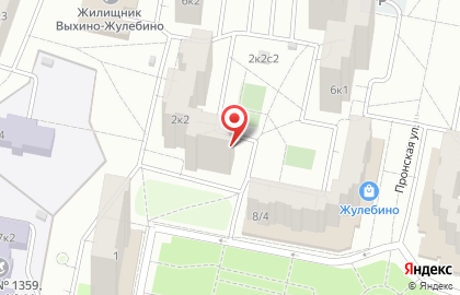 Жулебино-7, ЖСК на карте