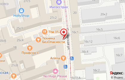 Магазин Артлайф на Сущёвской улице на карте