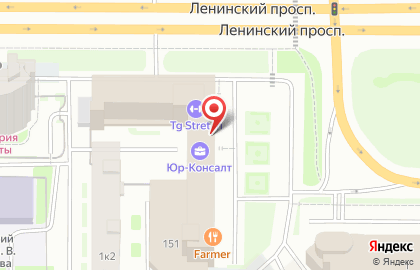 Ростбух в Московском районе на карте