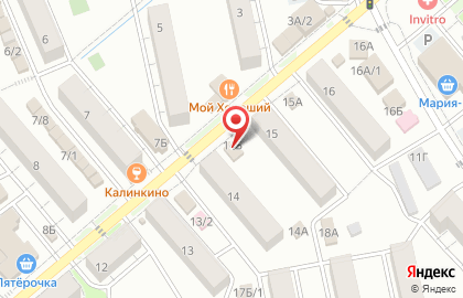 Магазин в Кемерово на карте