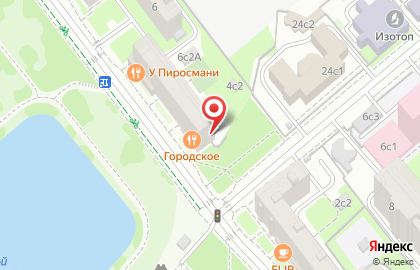 Район Хамовники Общественный пункт охраны порядка Центрального административного округа в Новодевичьем проезде на карте