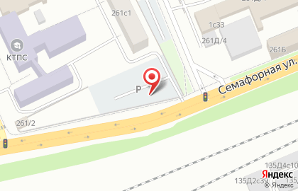 Автостоянка в Красноярске на карте