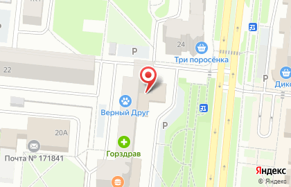 Быстрый заём на улице Попова на карте