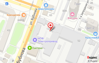 Оптово-производственная компания Оптово-производственная компания на улице Бубнова на карте