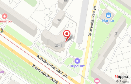 Лаборатория Наука-Ульяновск на Камышинской улице на карте