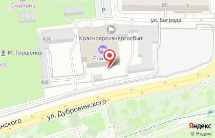 Хостел Enisey Hostel на карте