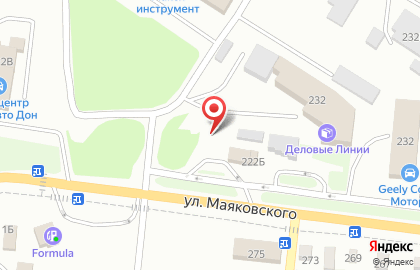 Компания по продаже стройматериалов на улице Маяковского на карте