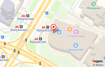 Кафе Шоколадница в Москве на карте