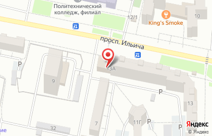 Журнал Продвижение на Коммунистическом проспекте на карте