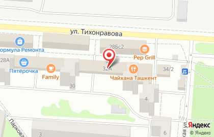 Чайхана Ташкент в Москве на карте
